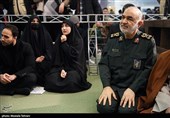 حضور سرلشکر سلامی فرمانده کل سپاه در مراسم گرامیداشت سومین سالگرد شهادت حاج قاسم سلیمانی