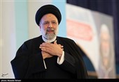 حضور آیت الله سید ابراهیم رئیسی رئیس جمهور درمراسم گرامیداشت سومین سالگرد شهادت حاج قاسم سلیمانی