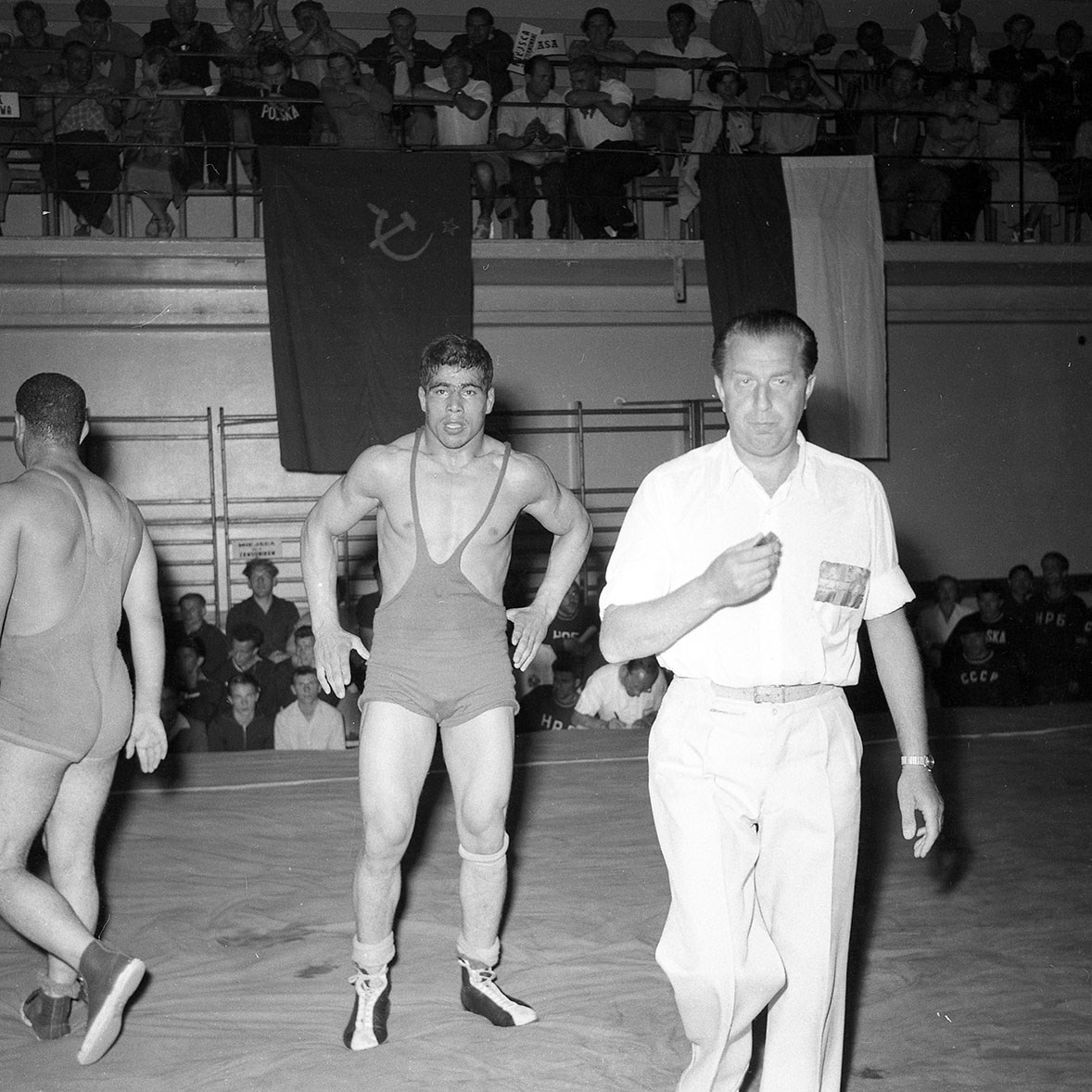 غلامرضا تختی , کشتی , کشتی آزاد , 