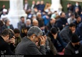 تشیع و تدفین شهید گمنام در سازمان برنامه و بودجه
