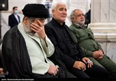 تشیع و تدفین شهید گمنام در سازمان برنامه و بودجه
