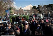 تشیع و تدفین شهید گمنام در سازمان برنامه و بودجه