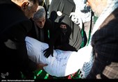تشیع و تدفین شهید گمنام در سازمان برنامه و بودجه