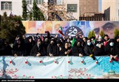 تشیع و تدفین شهید گمنام در سازمان برنامه و بودجه