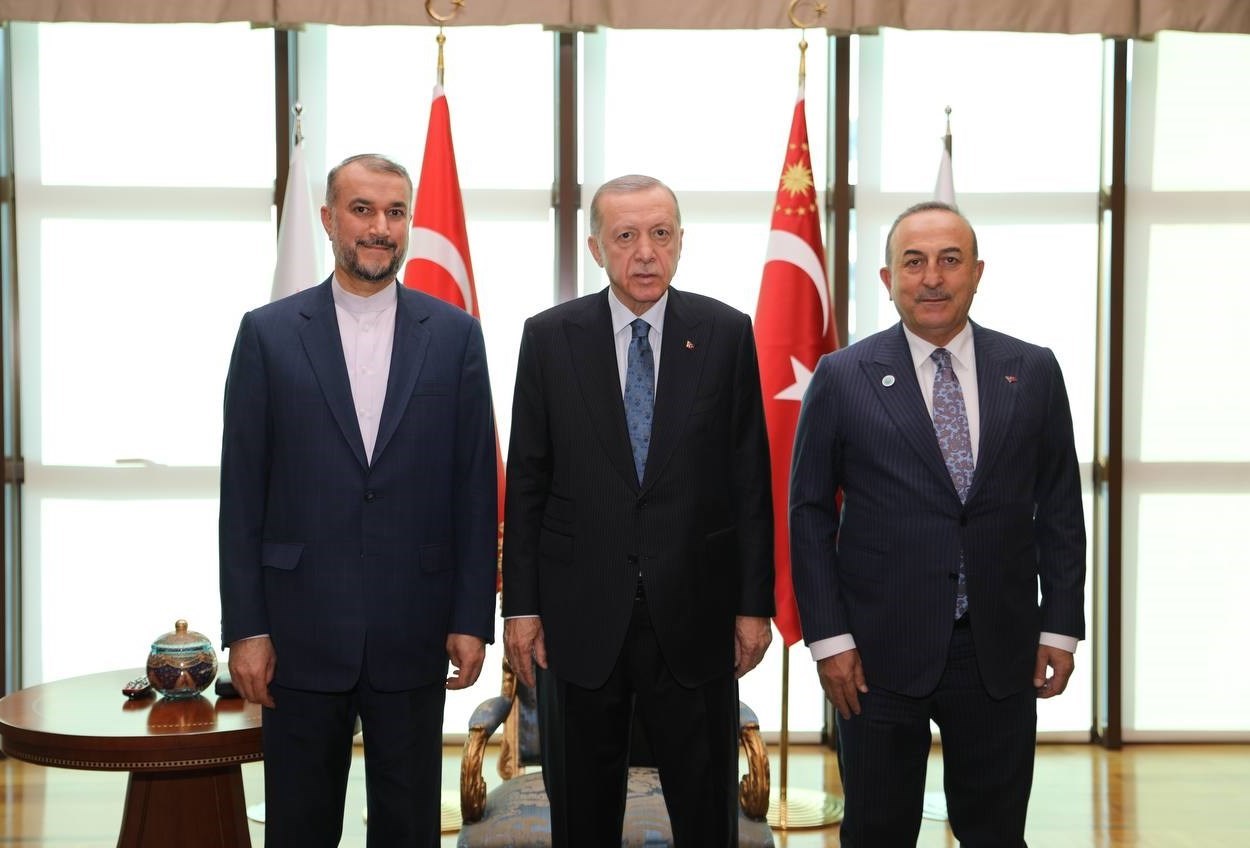 حسین امیرعبداللهیان , رجب طیب اردوغان , کشور ترکیه ,