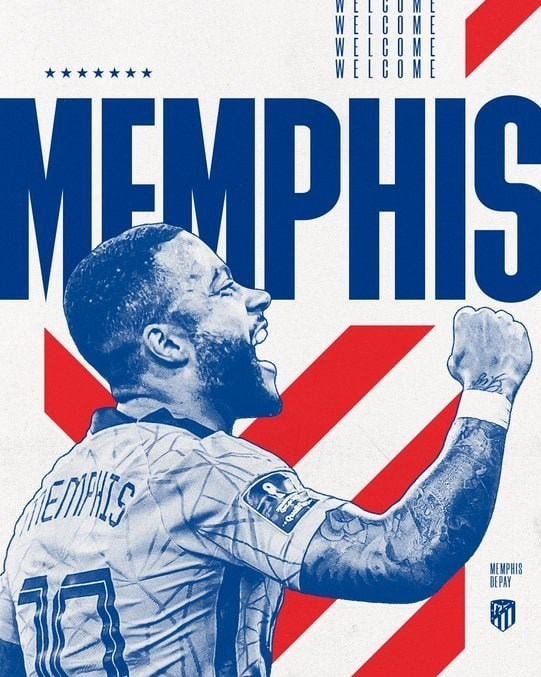 تیم فوتبال اتلتیکو مادرید اسپانیا , تیم فوتبال بارسلونا , ممفیس دپای , 