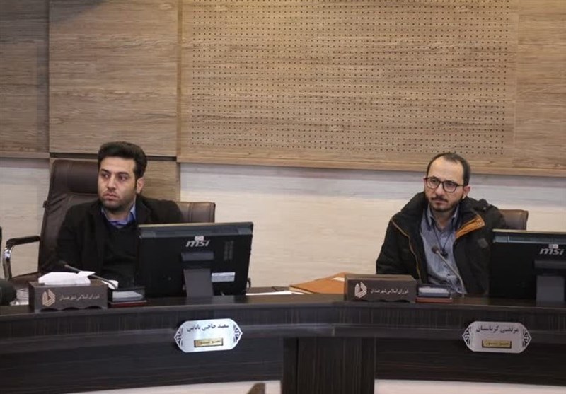 صحن شورای شهر همدان، سعیدشهابی نیا، حمید بادامی نجات