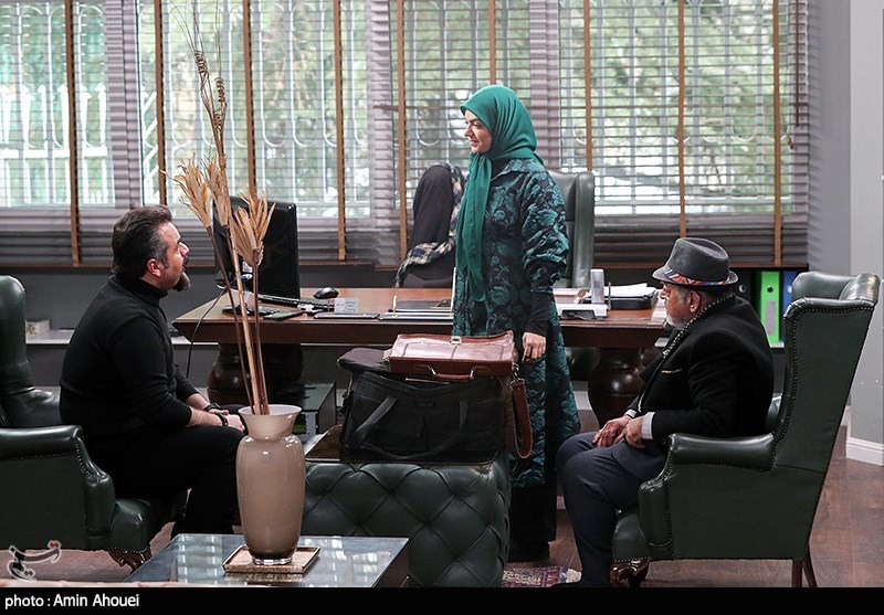 پشت صحنه سریال چشم بندی