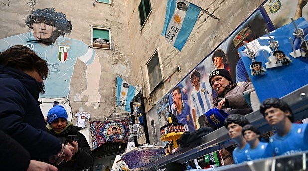 دیگو آرماندو مارادونا , تیم فوتبال ناپولی ایتالیا , 