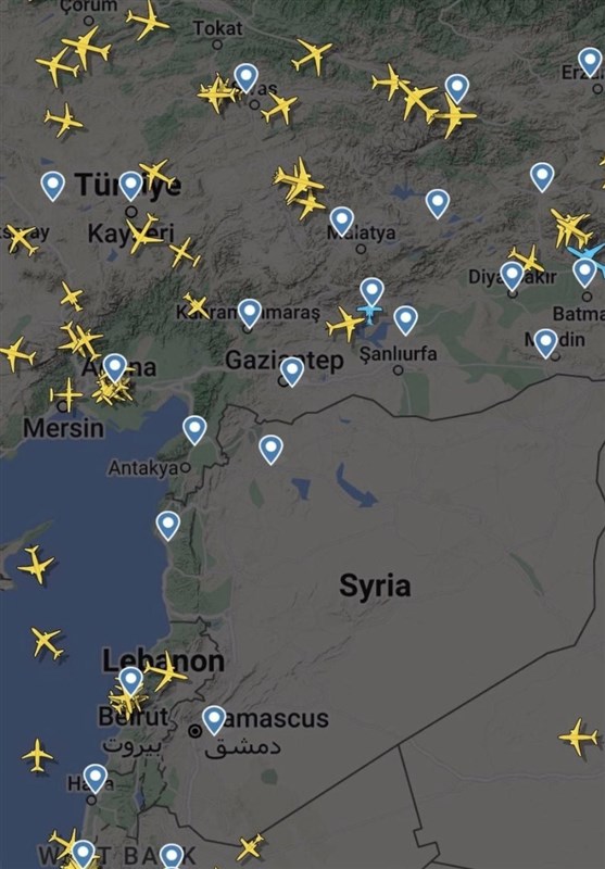کشور سوریه , زلزله ترکیه , 