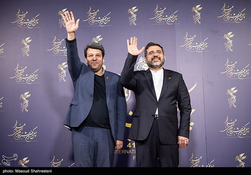 حضور وزرای ارشاد و نفت در هفتمین روز چهل و یکمین جشنواره فیلم فجر