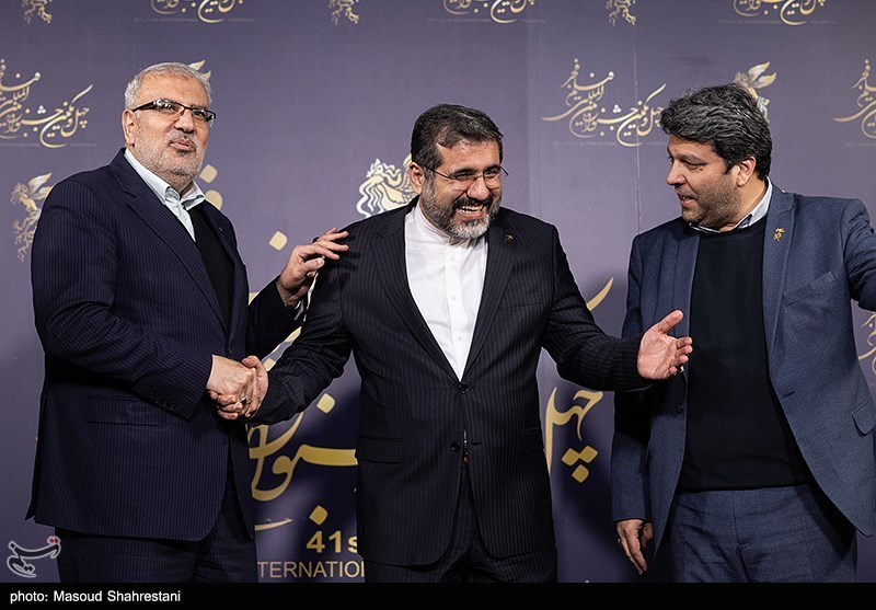 حضور وزرای ارشاد و نفت در هفتمین روز چهل و یکمین جشنواره فیلم فجر