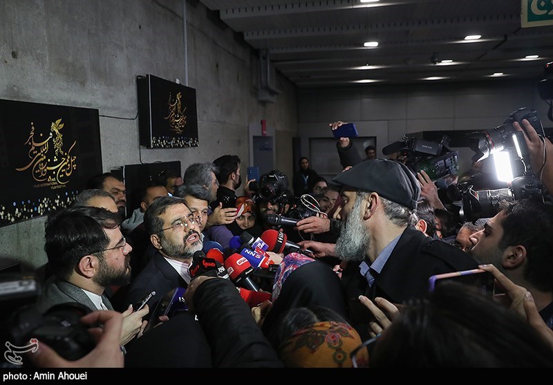 حضور وزرای ارشاد و نفت در هفتمین روز چهل و یکمین جشنواره فیلم فجر