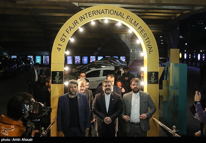 حضور وزرای ارشاد و نفت در هفتمین روز چهل و یکمین جشنواره فیلم فجر