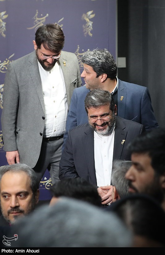 حضور وزرای ارشاد و نفت در هفتمین روز چهل و یکمین جشنواره فیلم فجر