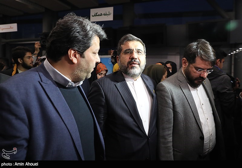حضور وزرای ارشاد و نفت در هفتمین روز چهل و یکمین جشنواره فیلم فجر