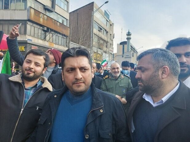 راهپیمایی 22 بهمن , انقلاب اسلامی , شهر تهران , 