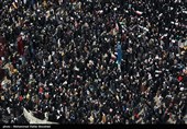 تصاویر هوایی راهپیمایی 22 بهمن در قم 