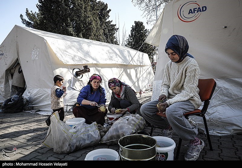 خسارات زلزله در منطقه آدی‌یامان ترکیه