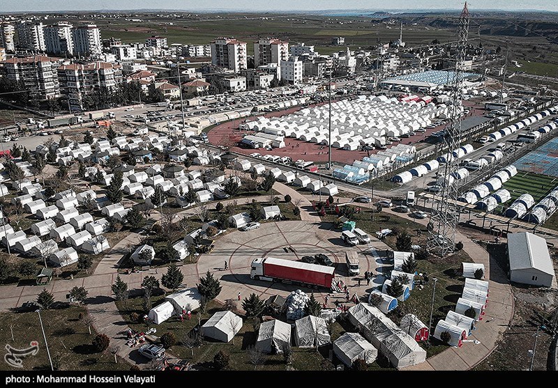 خسارات زلزله در منطقه آدی‌یامان ترکیه