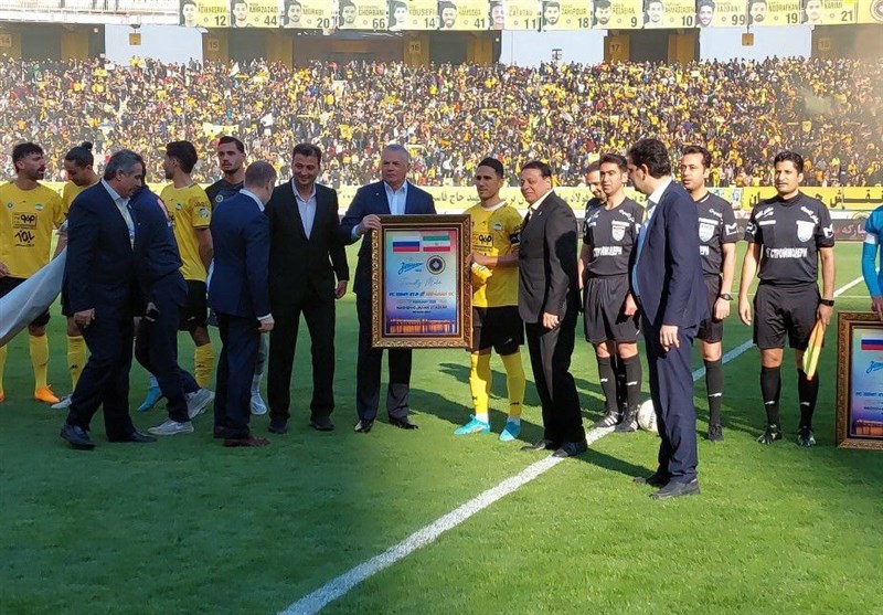 تیم فوتبال سپاهان اصفهان , تیم فوتبال زنیت روسیه , 