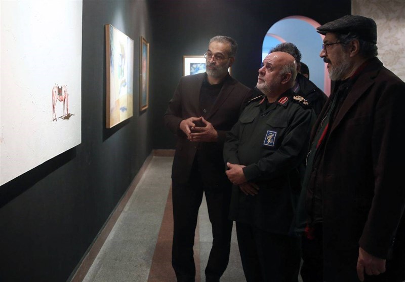 سپاه پاسداران انقلاب اسلامی , هنرهای تجسمی , جشنواره هنرهای تجسمی فجر ,