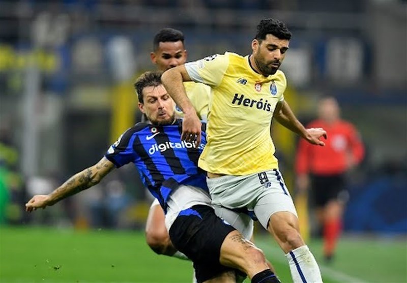 تیم فوتبال اینتر , لیگ قهرمانان اروپا , مهدی طارمی , تیم فوتبال پورتو پرتغال , تیم فوتبال منچسترسیتی انگلیس , 