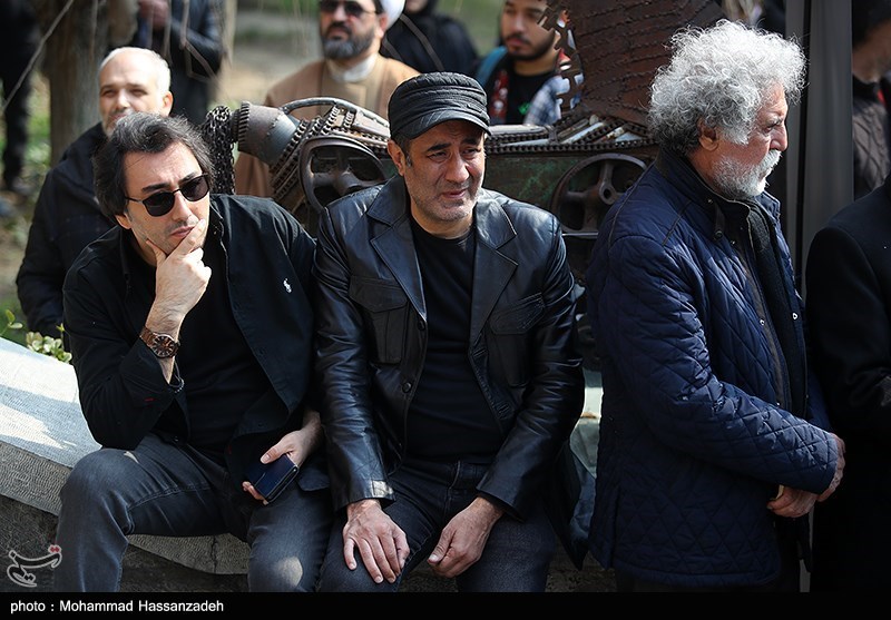 مراسم تشییع پیکر شهرام عبدلی