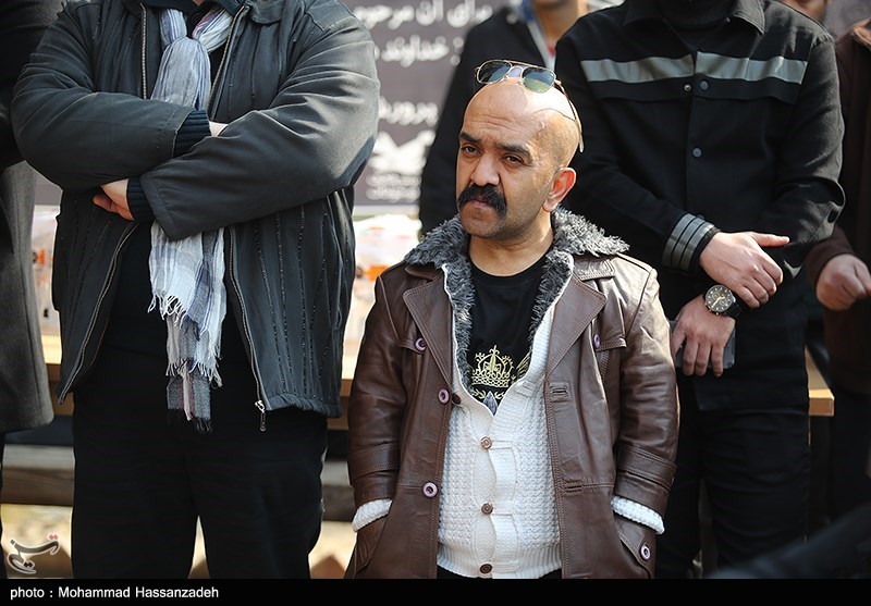 مراسم تشییع پیکر شهرام عبدلی