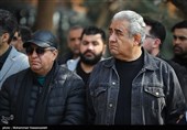 مراسم تشییع پیکر شهرام عبدلی