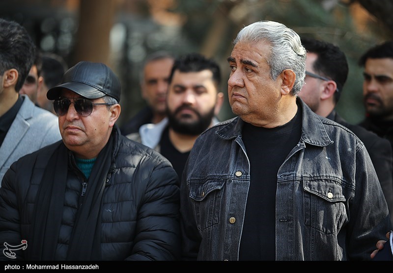 مراسم تشییع پیکر شهرام عبدلی