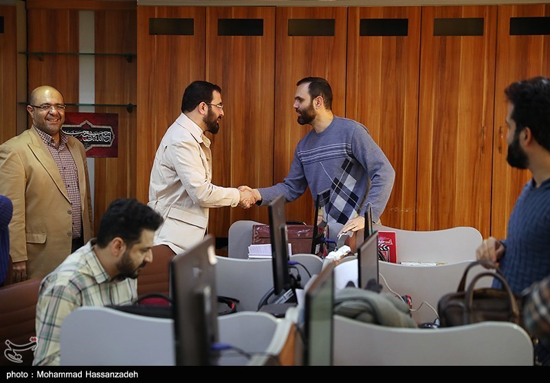 حضور معاون وزیر ارشاد در خبرگزاری تسنیم