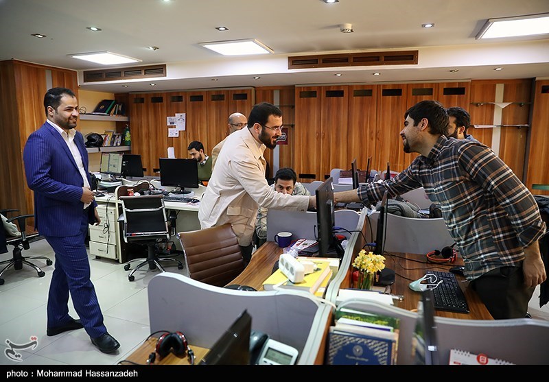 حضور معاون وزیر ارشاد در خبرگزاری تسنیم