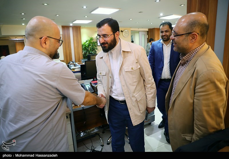 حضور معاون وزیر ارشاد در خبرگزاری تسنیم