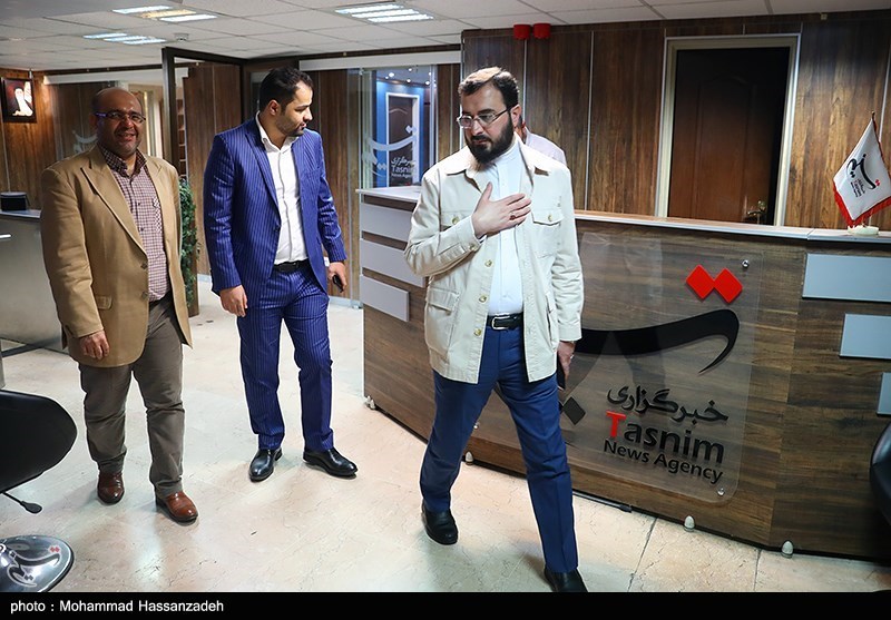 حضور معاون وزیر ارشاد در خبرگزاری تسنیم