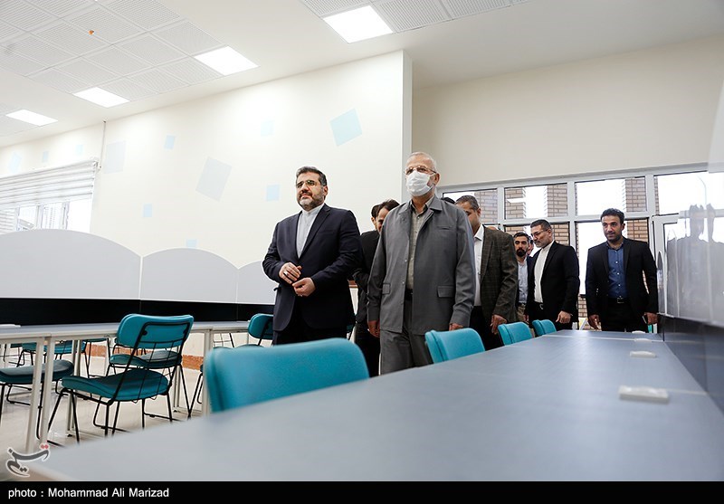 افتتاح کتابخانه مرکزی قم