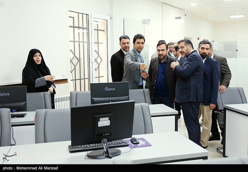 افتتاح کتابخانه مرکزی قم