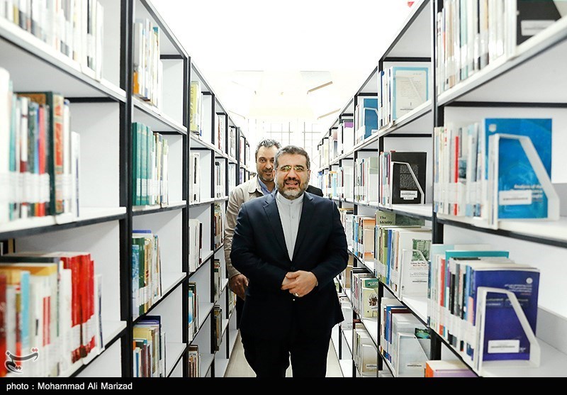 افتتاح کتابخانه مرکزی قم