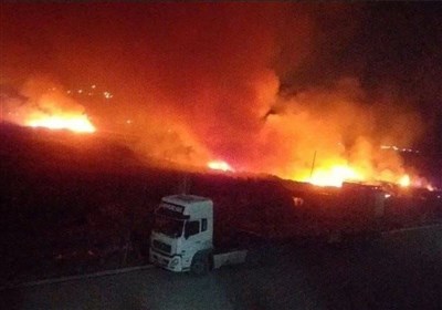 حمله پهپادهای ناشناس به منطقه «البوکمال» سوریه