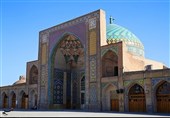 شکوه معماری چهارایوانی در مسجدالنبی / جذابیت مسحورکننده بزرگ‌ترین مسجد تاریخی قزوین + فیلم