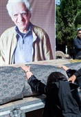 مراسم تشییع و تدفین پیکر زنده یاد کیومرث پوراحمد