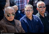 مراسم تشییع و تدفین پیکر زنده یاد کیومرث پوراحمد