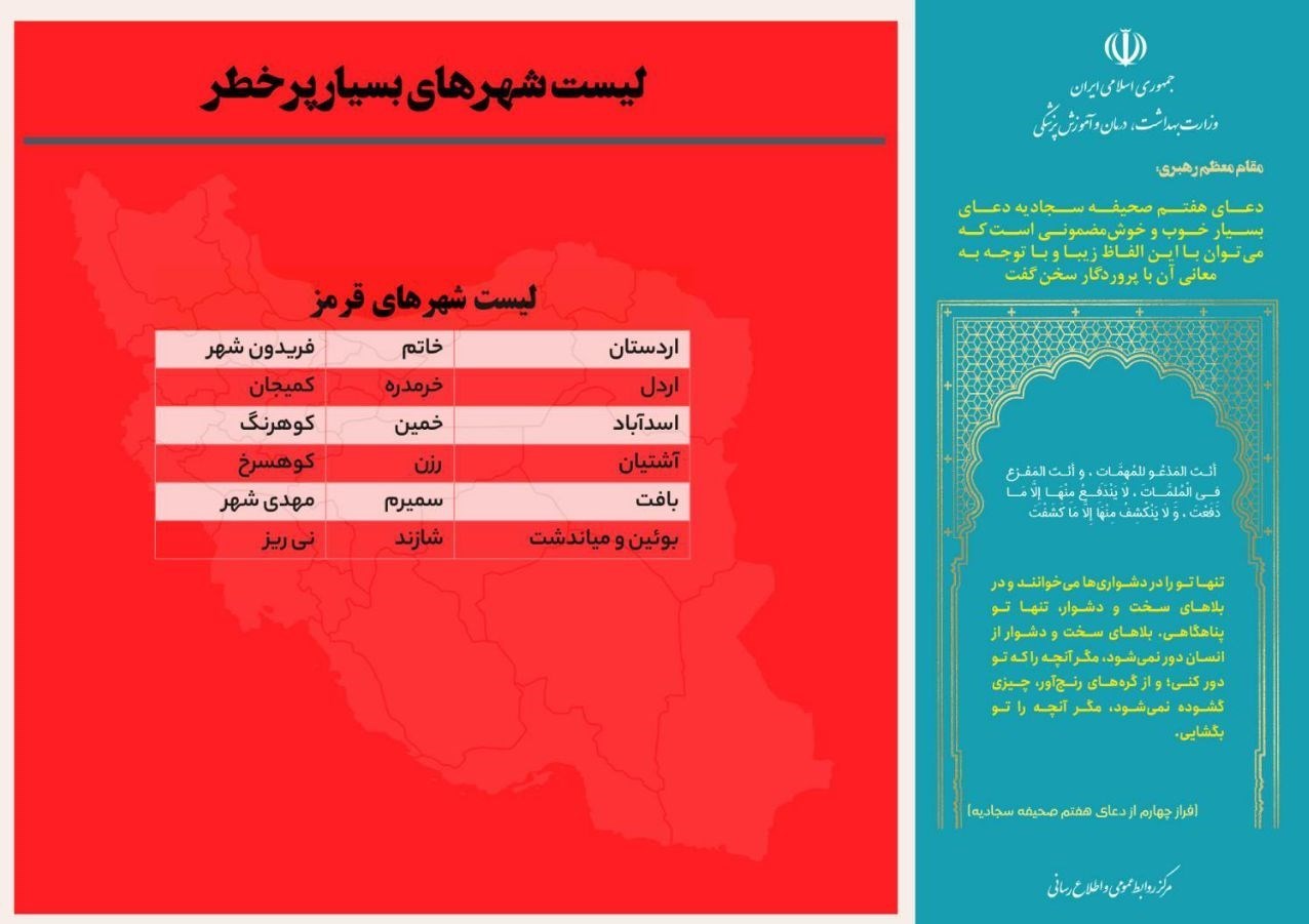 کرونا , وزارت بهداشت , بهداشت و درمان ,