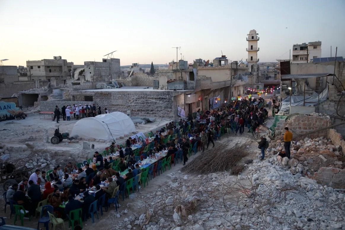 کشور سوریه , جنگ سوریه , ماه رمضان , عکس , عکاسی , الجزیره , 