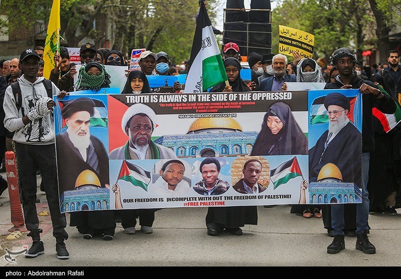 راهپیمایی روز جهانی قدس در همدان