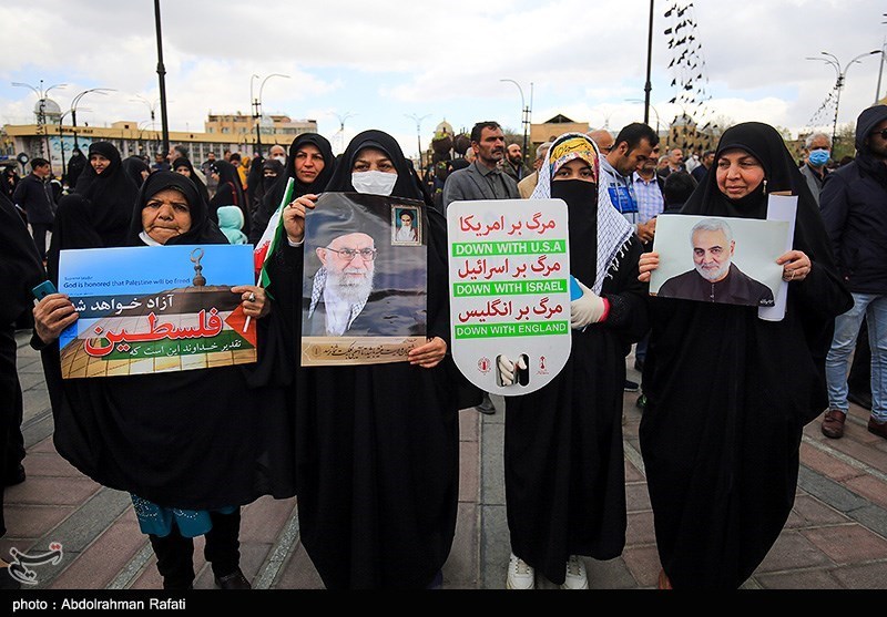 راهپیمایی روز جهانی قدس در همدان