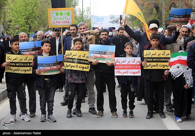 راهپیمایی روز جهانی قدس در همدان
