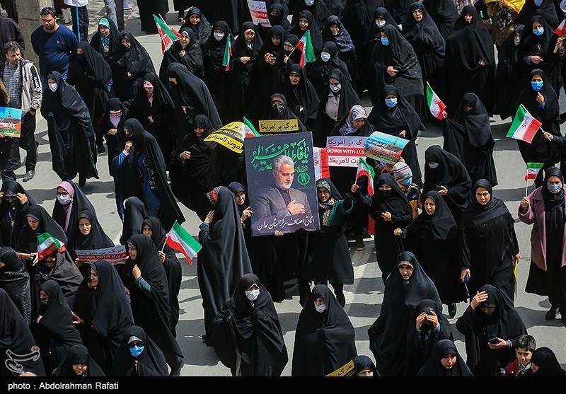 راهپیمایی روز جهانی قدس در همدان