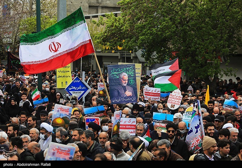 راهپیمایی روز جهانی قدس در همدان