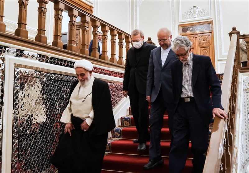 محمدباقر قالیباف , علی اکبر ناطق نوری , حداد عادل , علی لاریجانی , مجلس یازدهم شورای اسلامی , ریاست مجلس شورای اسلامی ایران , ماه رمضان ,